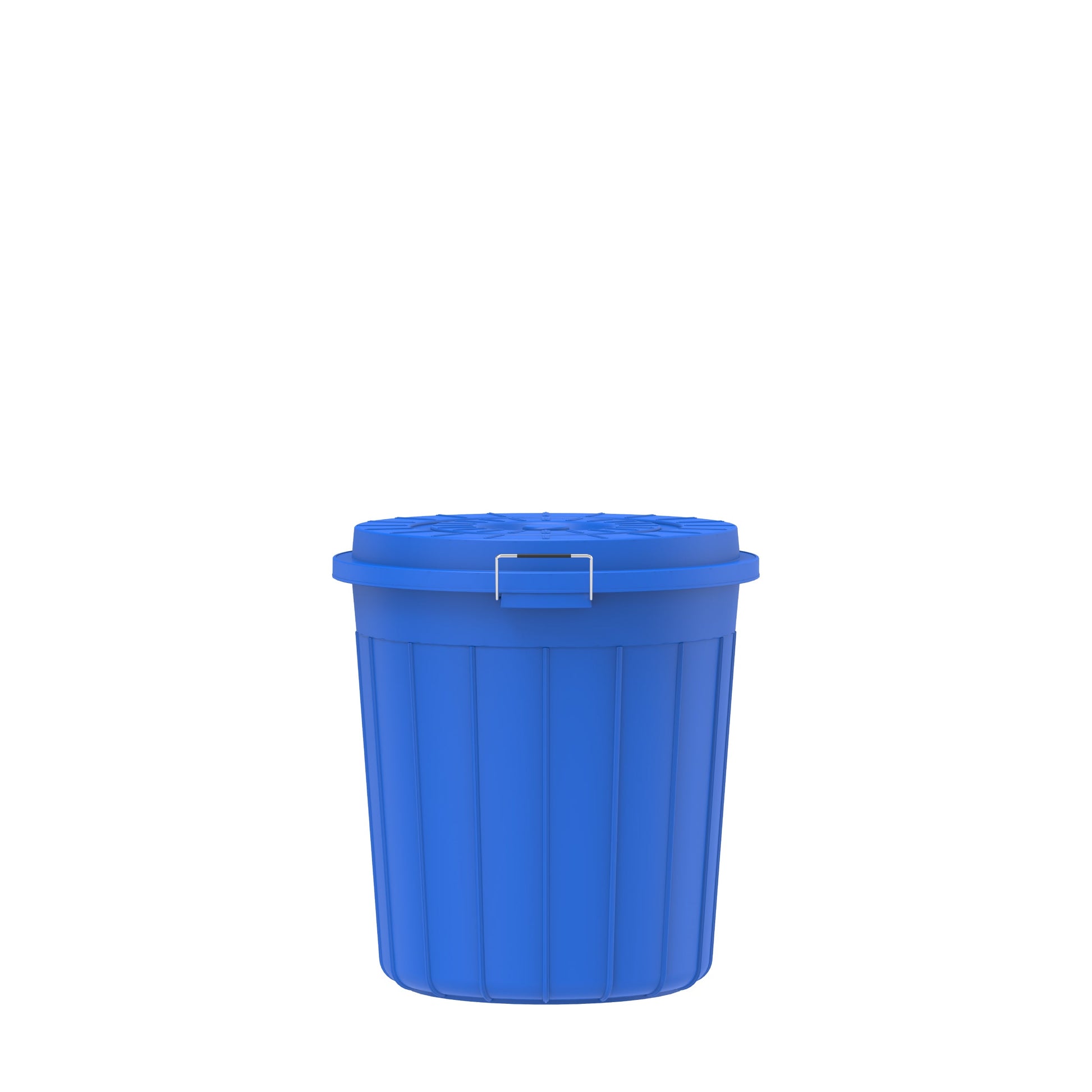 30L Round Plastic Drums with Lid - Cosmoplast Kuwait