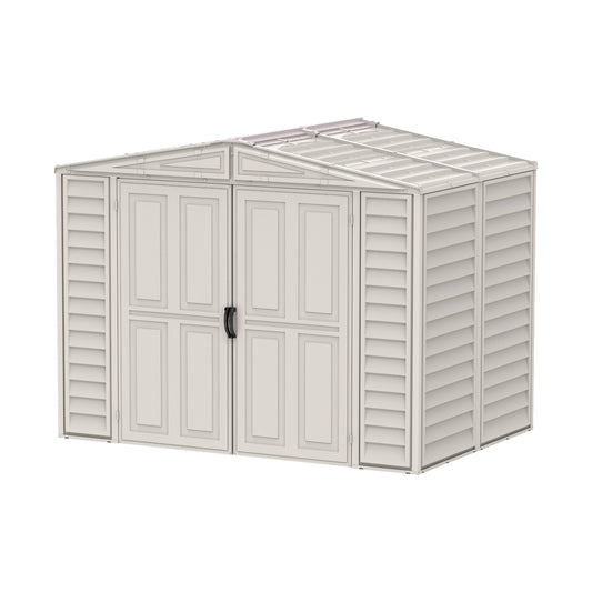 DuraMate 8x5.5ft (239.7x162.8x187.5 cm) Resin Storage Shed - Cosmoplast Kuwait