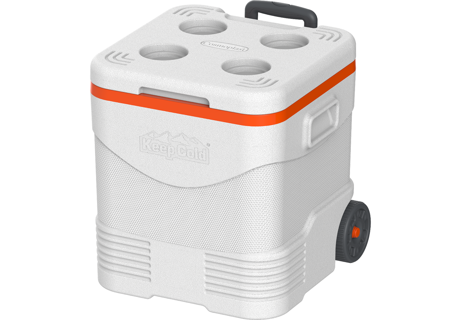 45L KeepCold Trolley Icebox with Wheels - Cosmoplast Kuwait