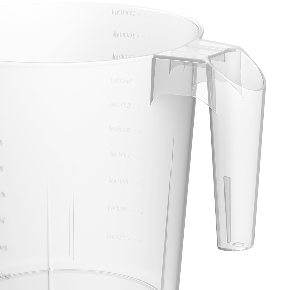 2L Plastic Mug - Cosmoplast Kuwait