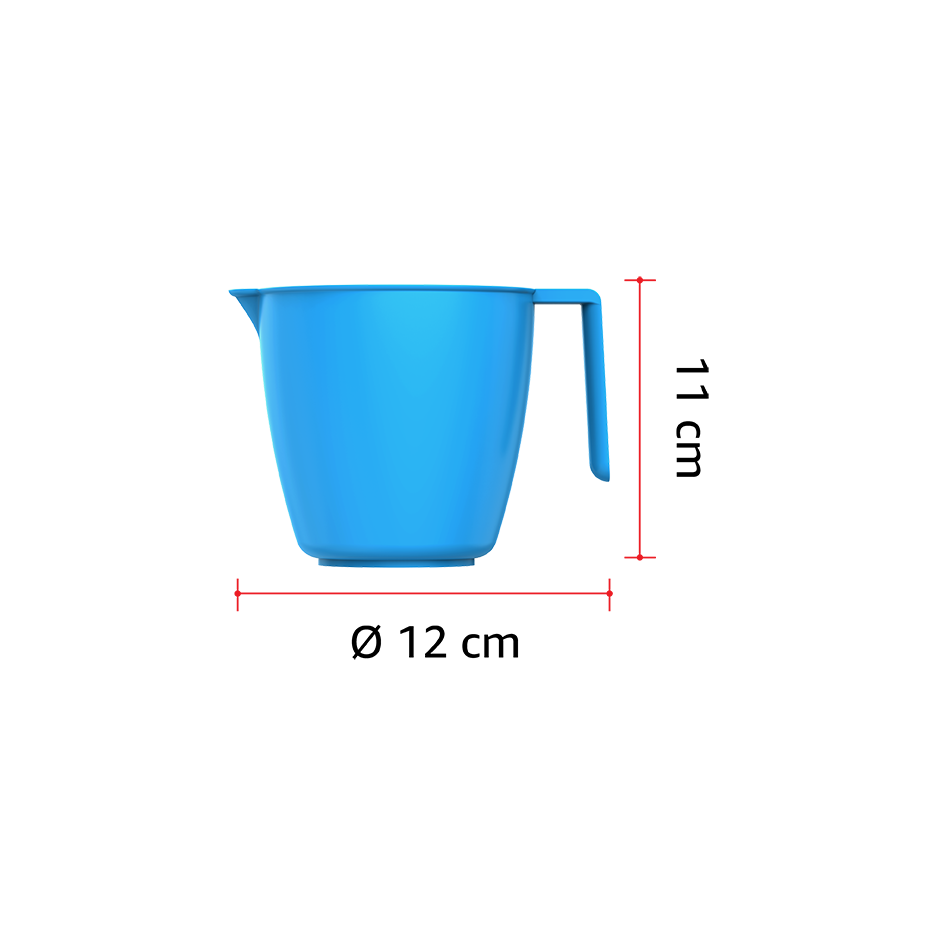 800 ml Plastic Mug - Cosmoplast Kuwait