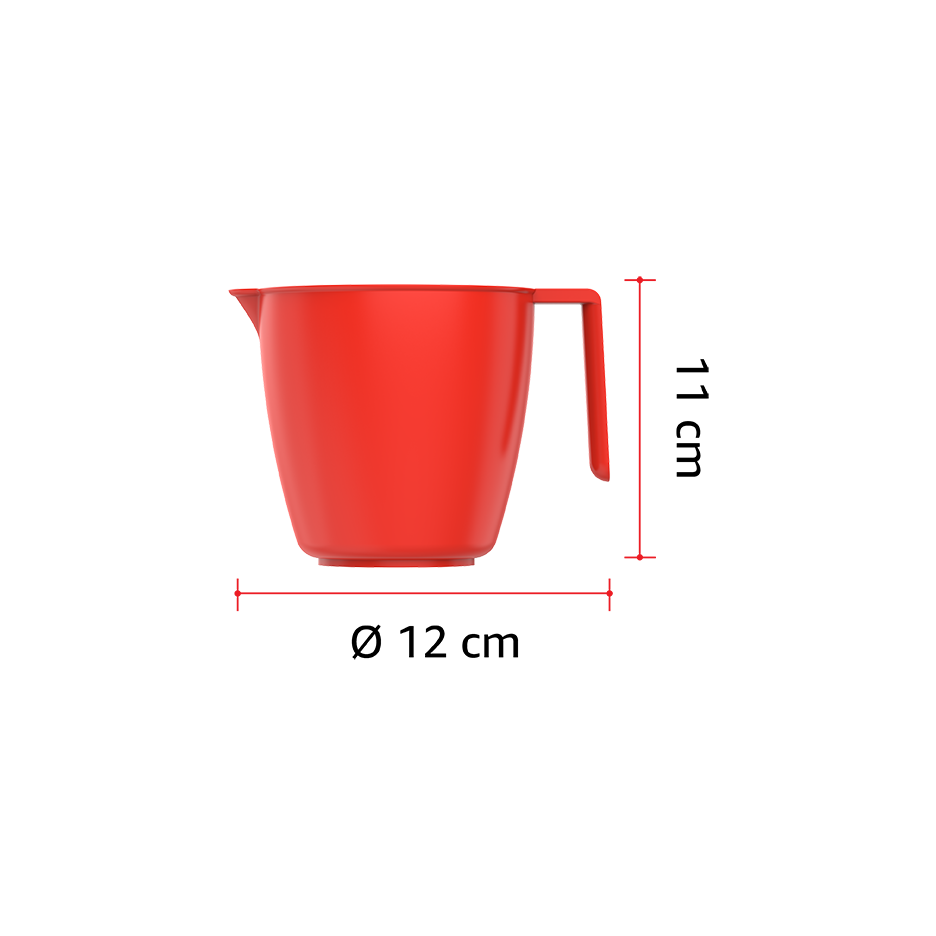 800 ml Plastic Mug - Cosmoplast Kuwait