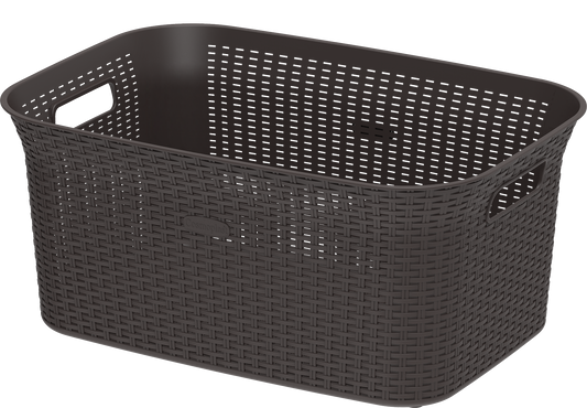 50L Cedarattan Laundry Basket - Cosmoplast Kuwait