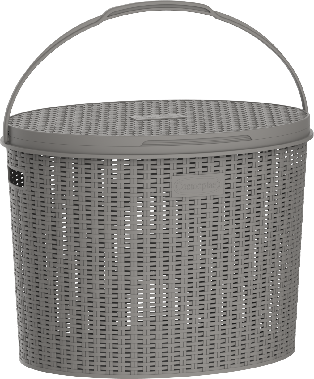 27L Cedarattan Picnic Basket - Cosmoplast Kuwait