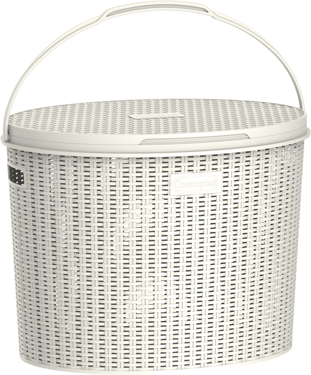 27L Cedarattan Picnic Basket - Cosmoplast Kuwait