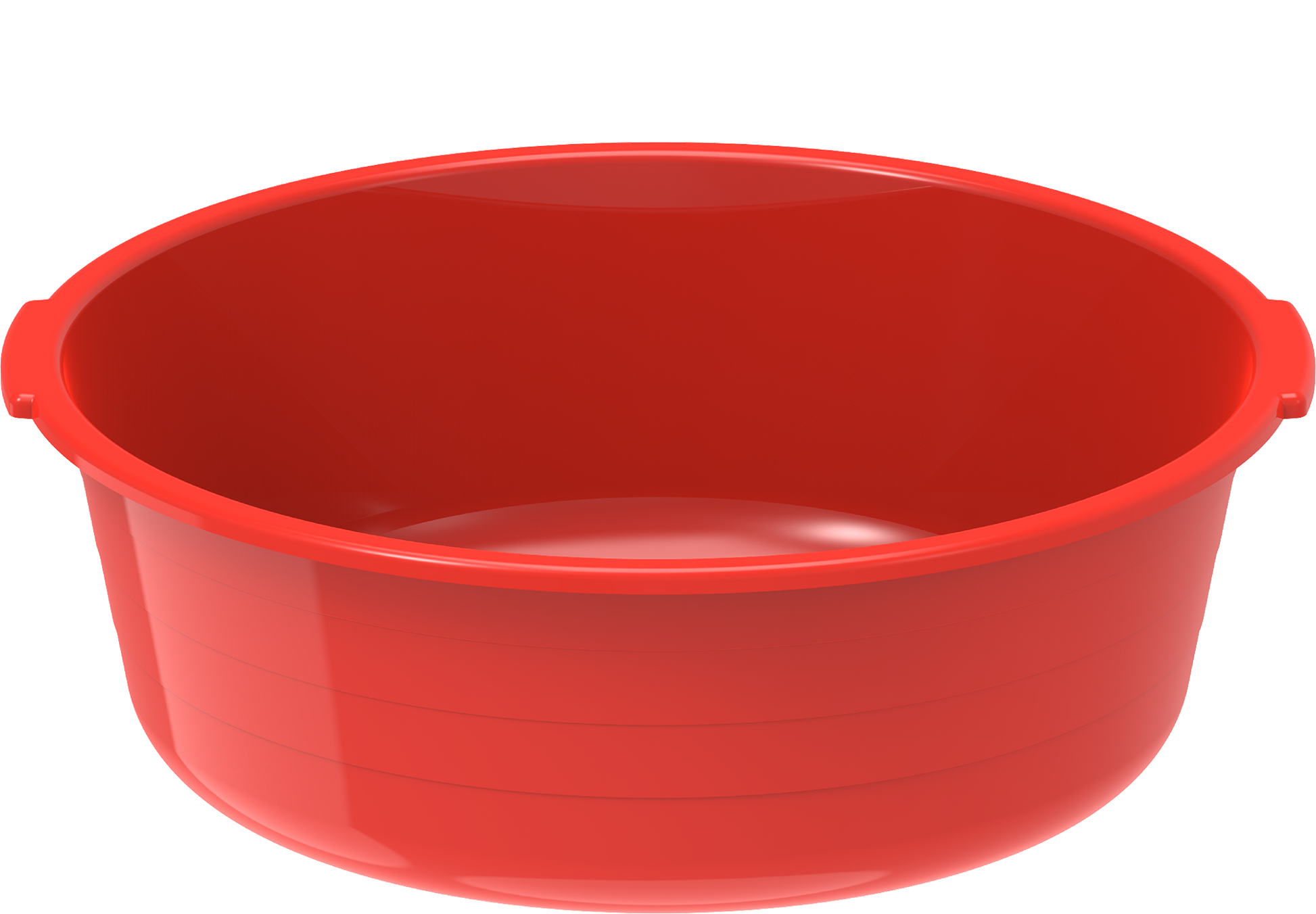 10" Round Plastic Basin Tub 3.5L - Cosmoplast Kuwait