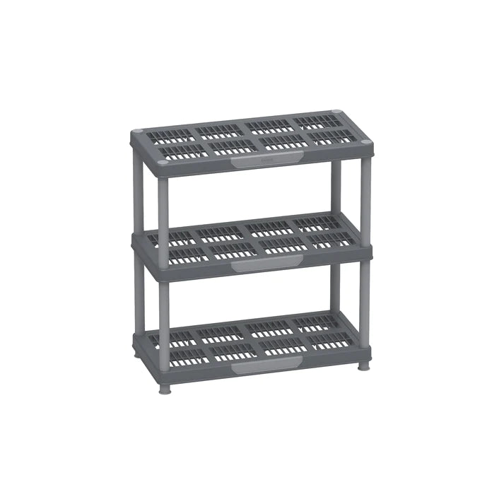 3 Tiers Shelving Storage Rack - Cosmoplast Kuwait