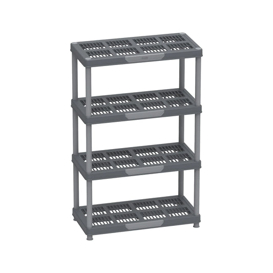 4 Tiers Shelving Storage Rack - Cosmoplast Kuwait