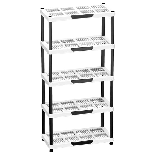 5 TIERS SHELVING STORAGE RACK - Cosmoplast Kuwait