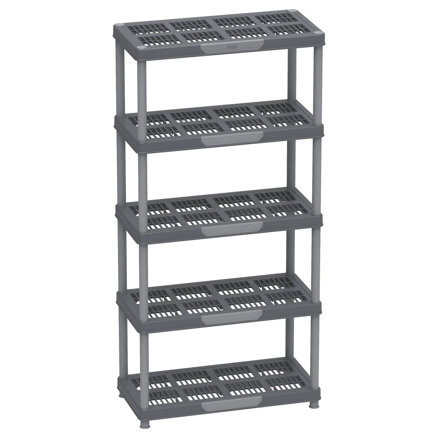 5 TIERS SHELVING STORAGE RACK - Cosmoplast Kuwait