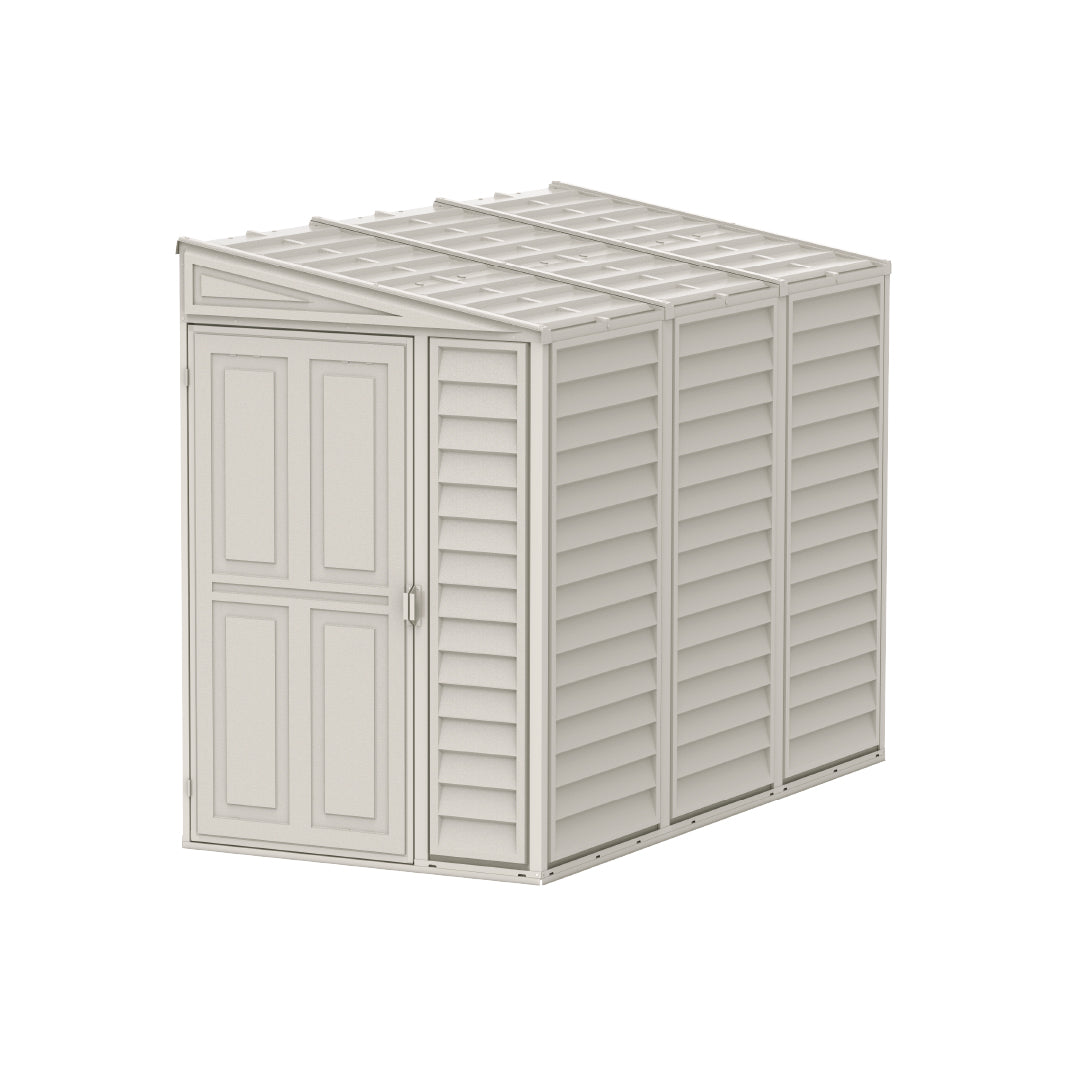 SideMate 4x8ft (241.7x122x187.4 cm) Resin Garden Storage Shed - Cosmoplast Kuwait