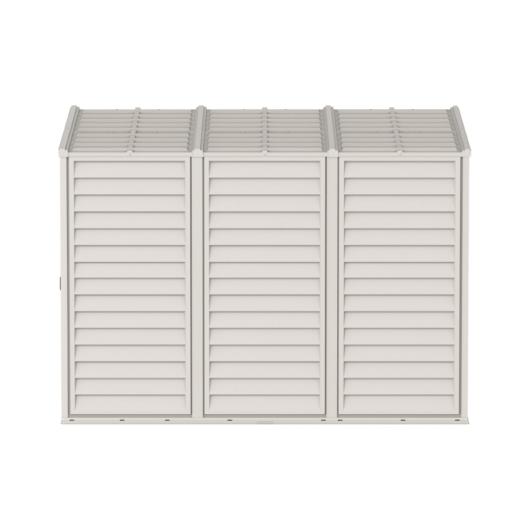 SideMate 4x8ft (241.7x122x187.4 cm) Resin Garden Storage Shed - Cosmoplast Kuwait