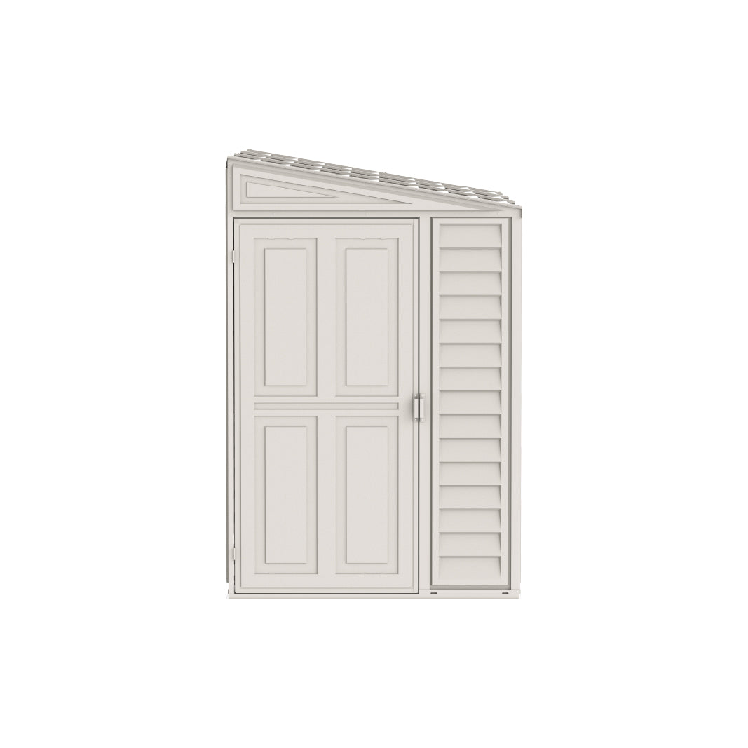 SideMate 4x8ft (241.7x122x187.4 cm) Resin Garden Storage Shed - Cosmoplast Kuwait