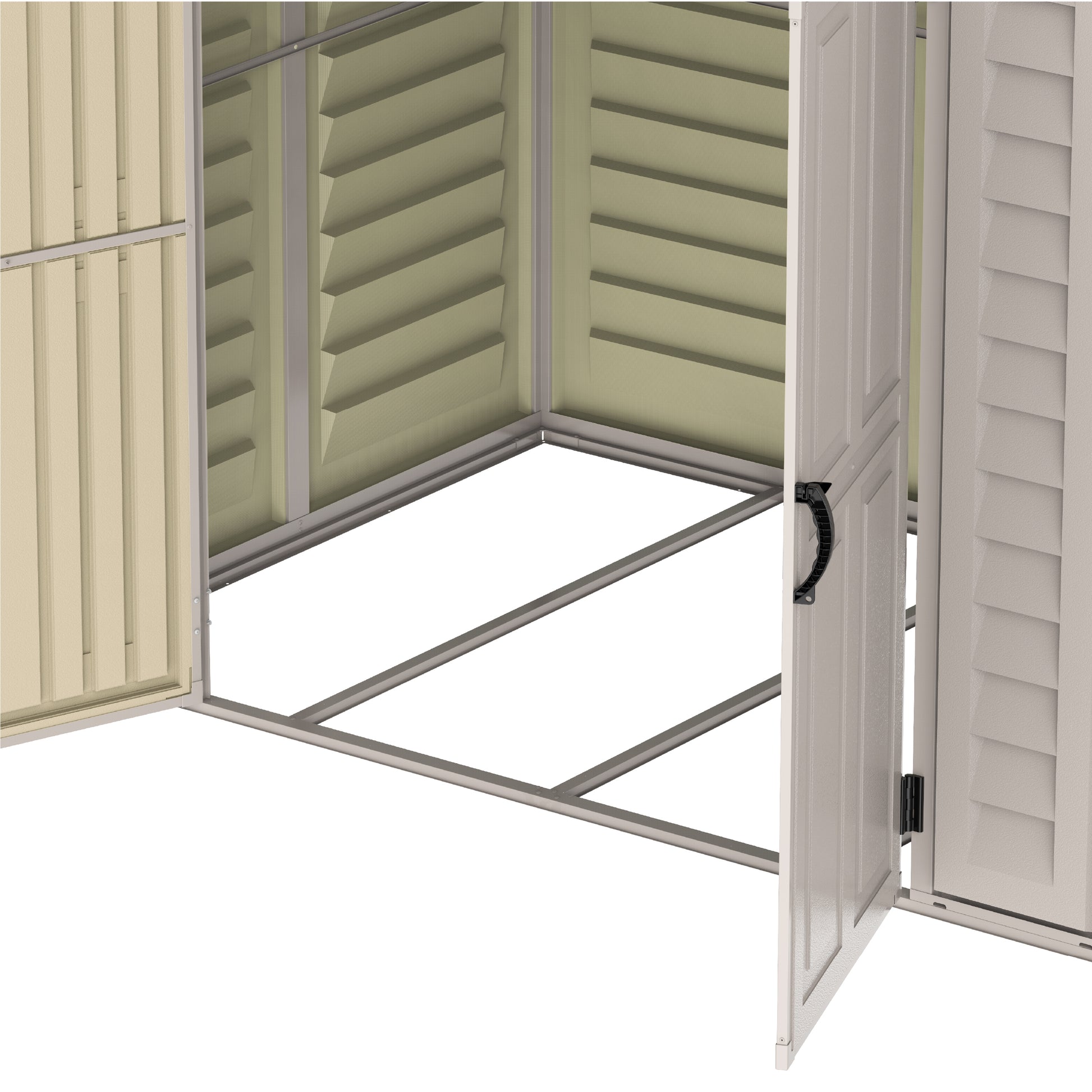 StoreAll 8x6ft (245x168x222 cm) Resin Garden Storage Shed - Cosmoplast Kuwait