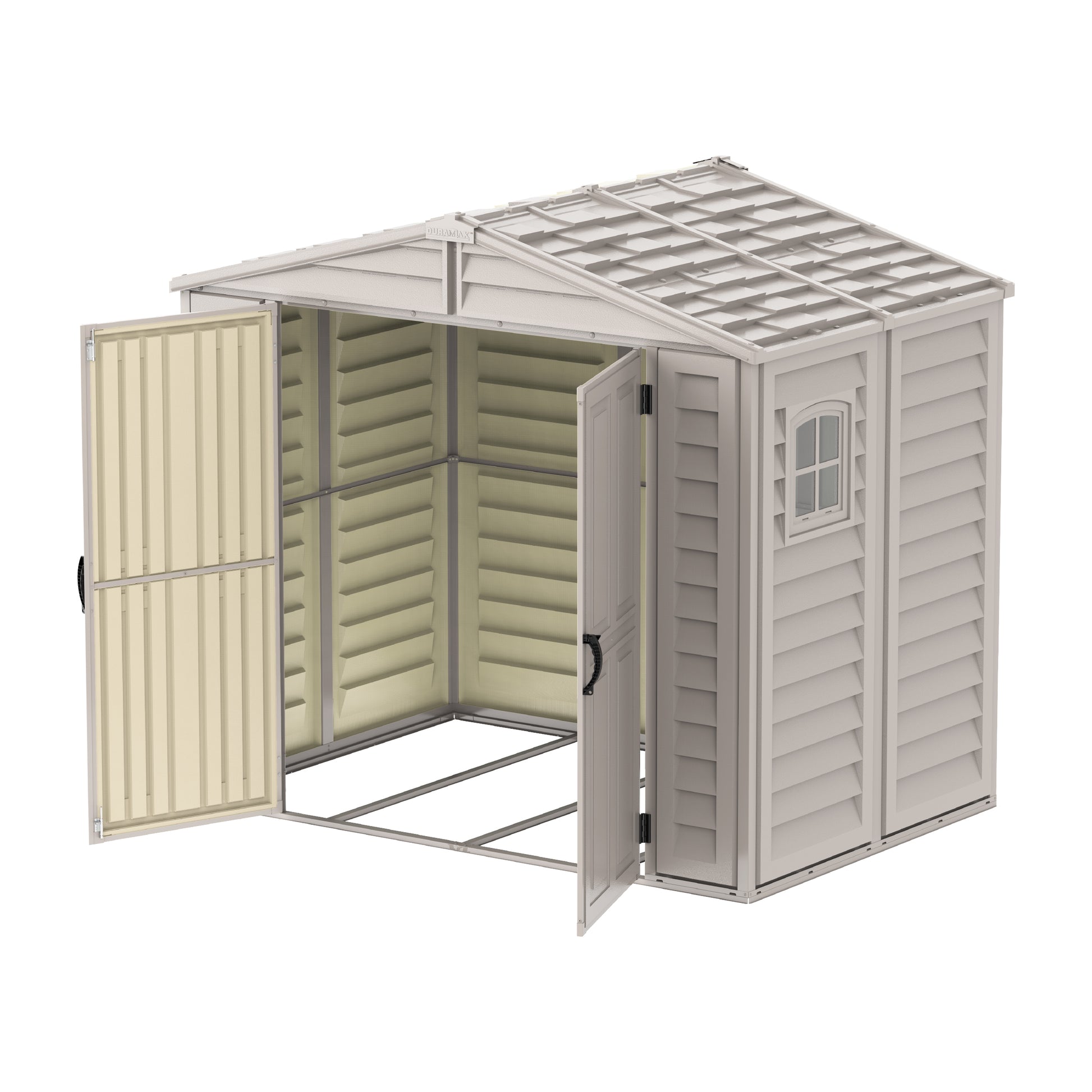StoreAll 8x6ft (245x168x222 cm) Resin Garden Storage Shed - Cosmoplast Kuwait