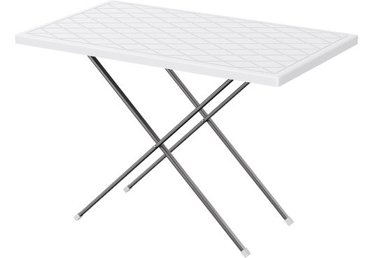 Folding Picnic Table with Steel Legs - Cosmoplast Kuwait