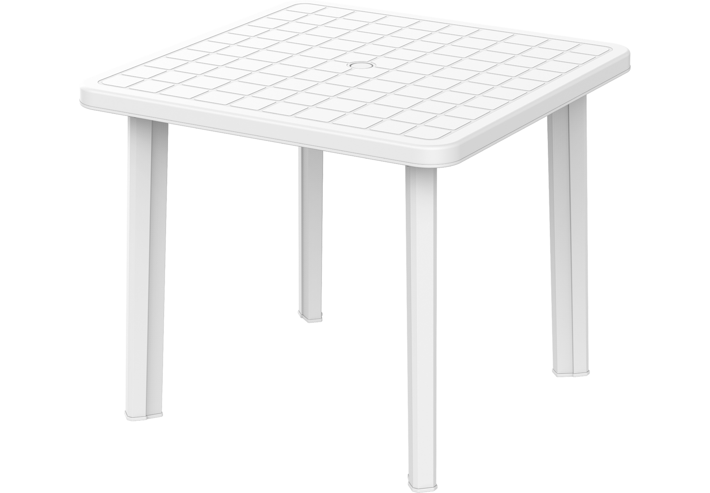 Square Garden Table 85 cm - Cosmoplast Kuwait