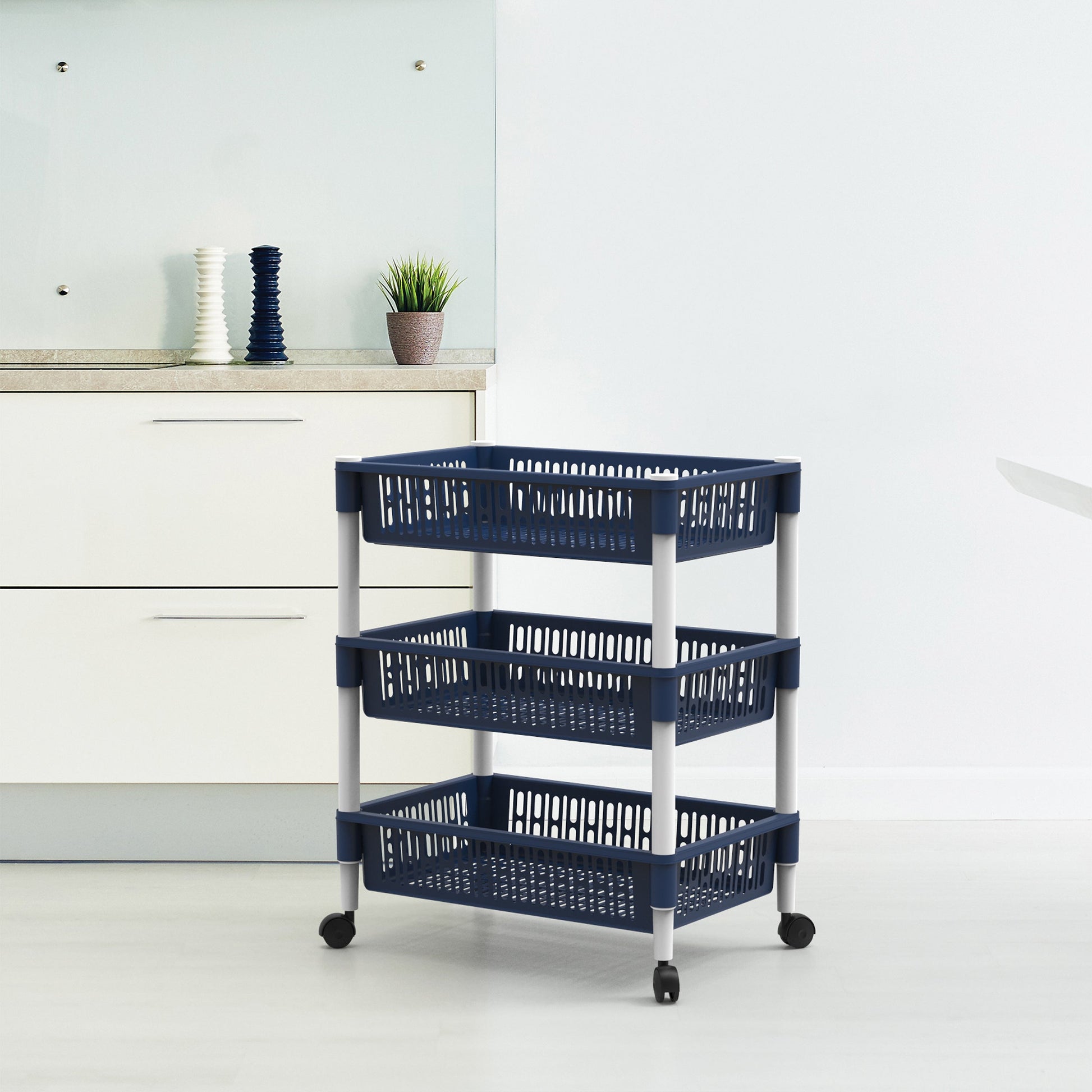 3 Tiers Vegetable Storage Rack - Cosmoplast Kuwait