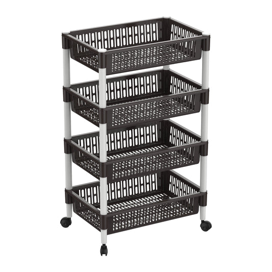 4 Tiers Vegetable Storage Rack - Cosmoplast Kuwait