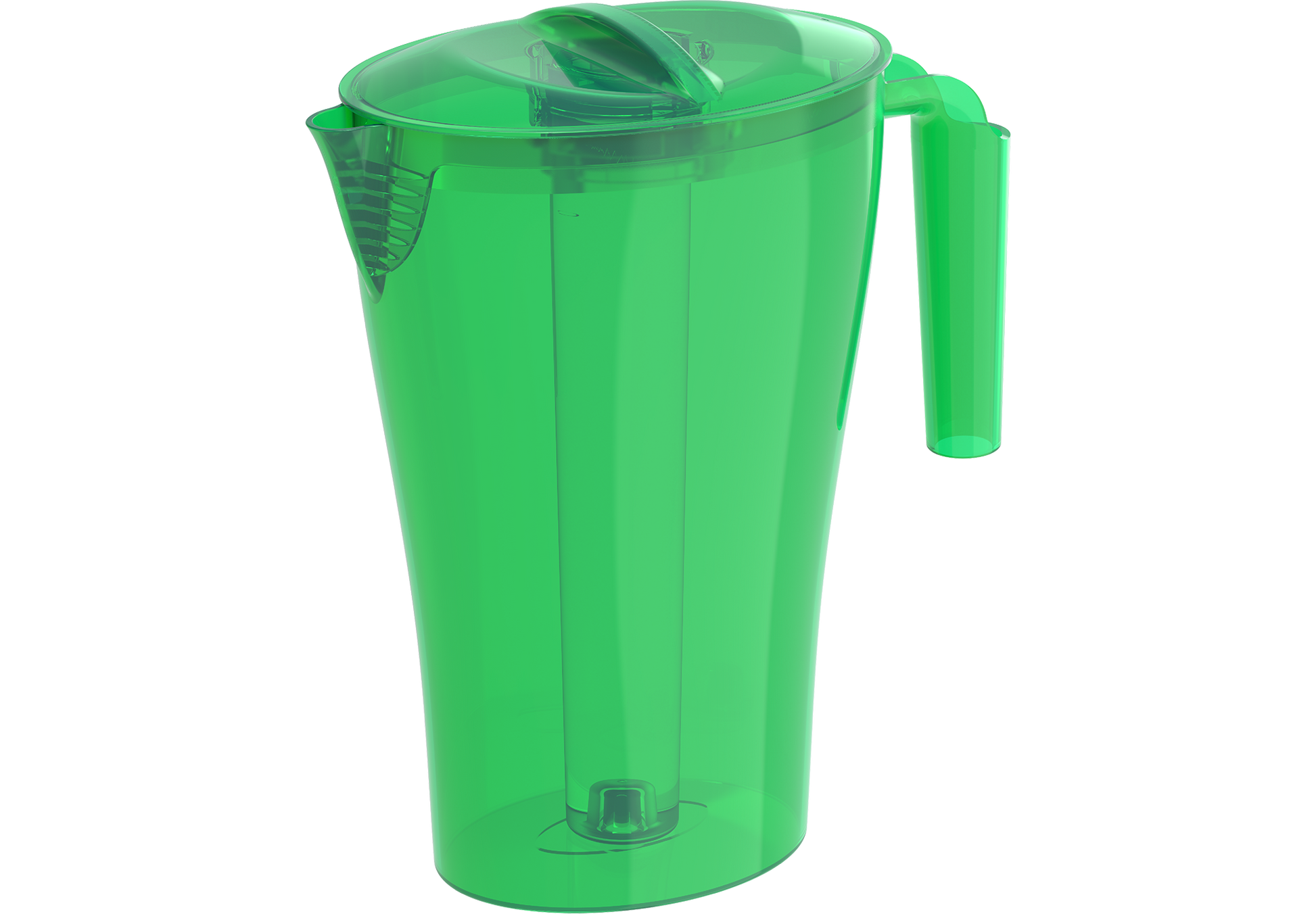 Plastic Water Jug with Ice Holder - Cosmoplast Kuwait