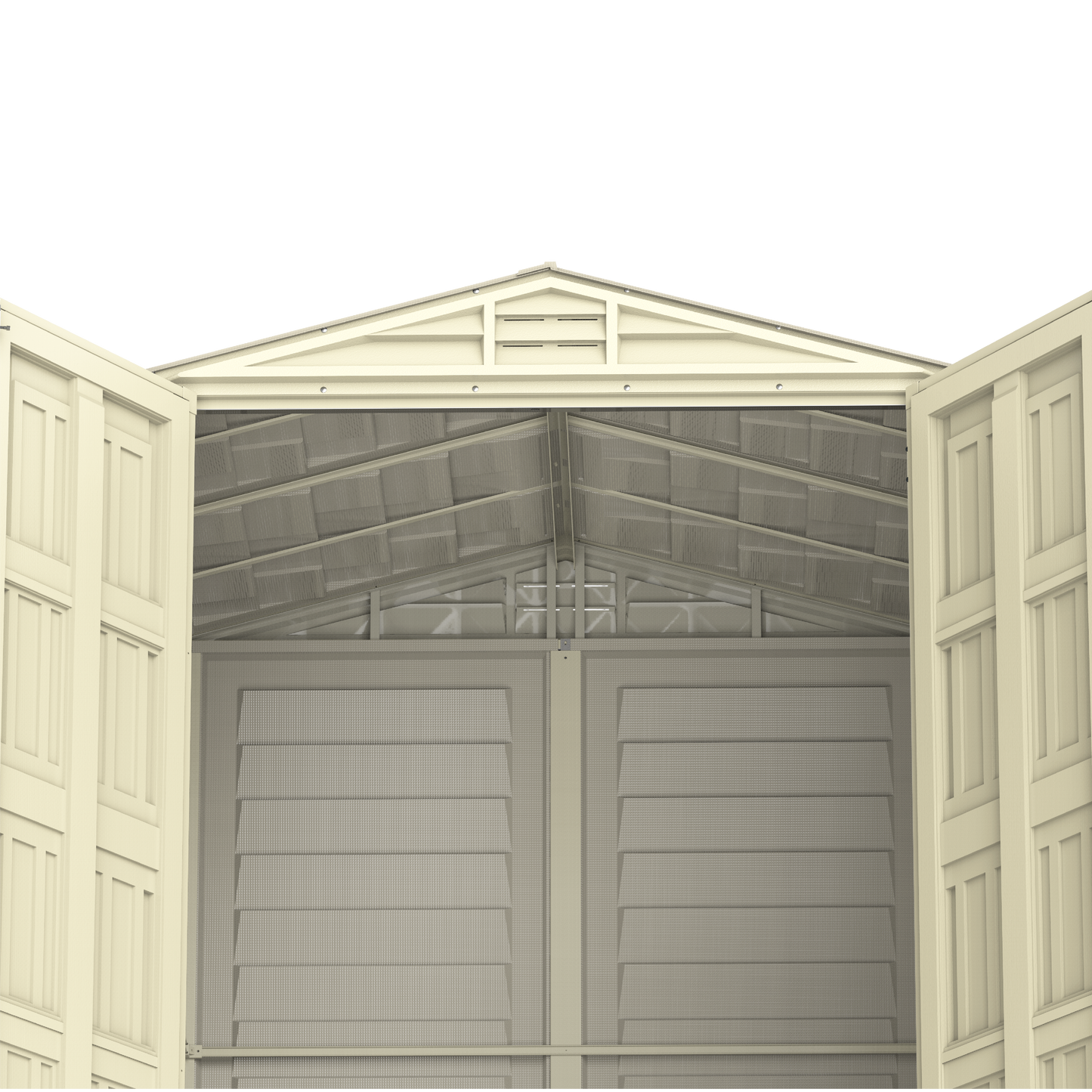 YardMate PLUS 5x8ft (250 x161.1x209.8 cm) Resin Garden Storage Shed